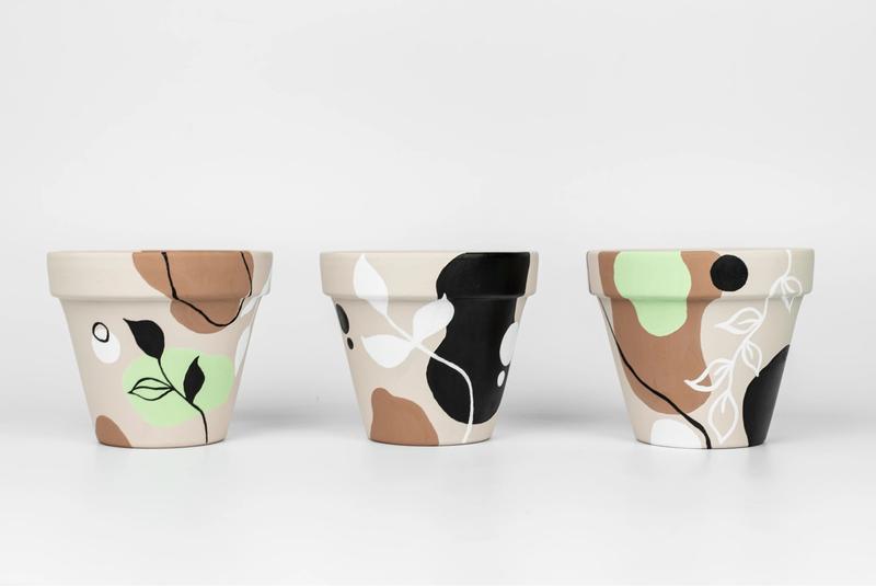 Technikimalowania glinianych doniczek