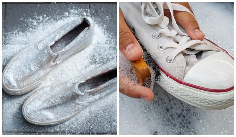 Pranie butów w pralce