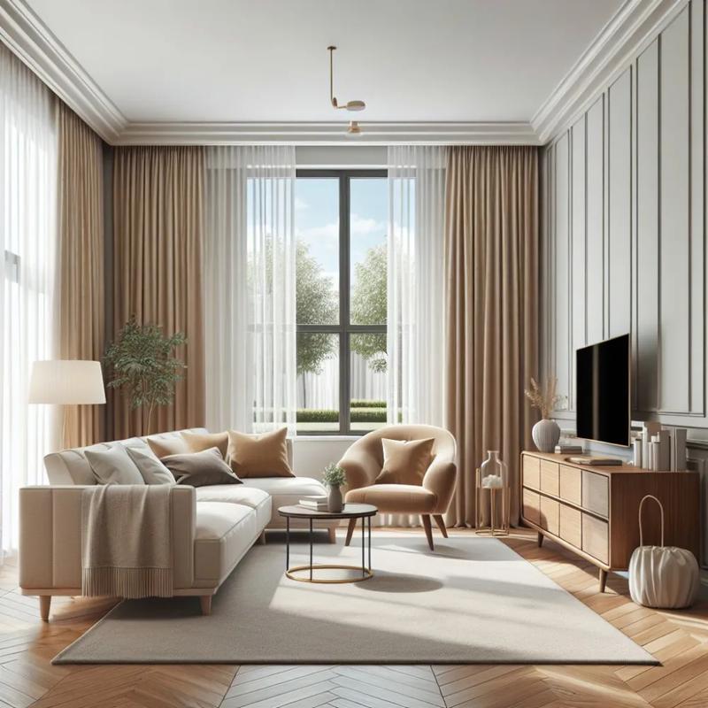 Stylowe aranżacje z białymi ścianami